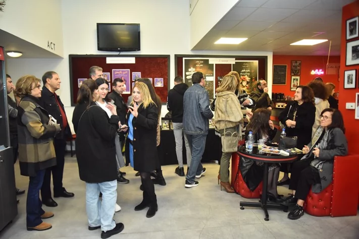 Nadine Chammas book signing